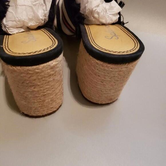 NWOB Splendid colorful mules espadrilles 8.5 (bin 3) - Picture 7 of 8